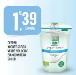 Vibian Yogurt Scelta Verde Biologico Bianco Intero offerta