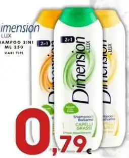 Ferdico Dimension Lux Shampoo Balsamo offerta