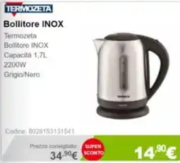 Next Bollitore INOX Termozeta offerta