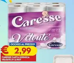 Gipsi Caresse carta igienica veloute offerta