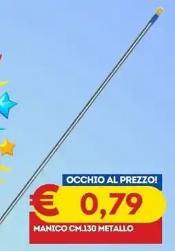 Gipsi Manico cm.130 metallo offerta