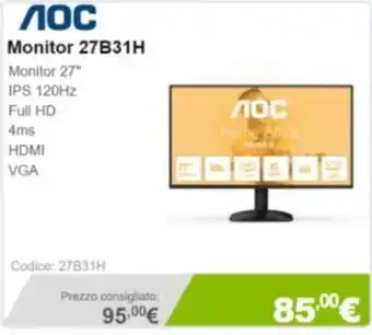 AOC Monitor 27B31H