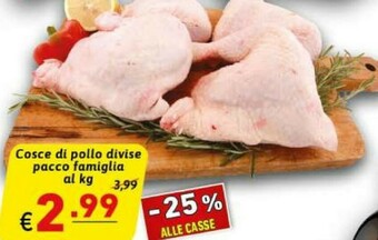 Ipercarni Cosce di pollo offerta