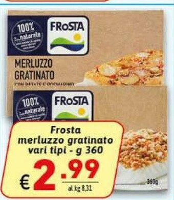 Ipercarni Filetti di merluzzo offerta