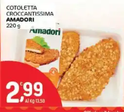 Crai Cotoletta croccantissima Amadori offerta