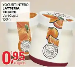 Crai Yogurt intero Latteria Chiuro offerta