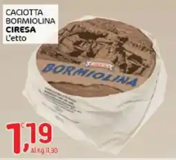 Crai Caciotta Bormiolina offerta
