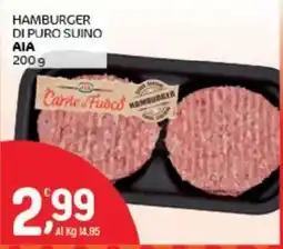 Crai Carne di Fusco Hamburger offerta