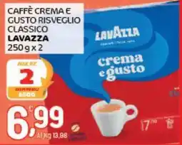 Crai Caffè crema e gusto risveglio classico Lavazza offerta