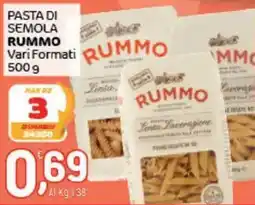 Crai Pasta di semola Rummo offerta