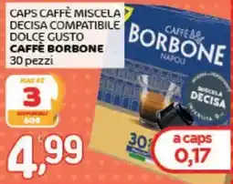 Crai Caffè Borbone miscela decisa offerta