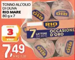Crai Tonno all'olio di oliva Rio Mare offerta