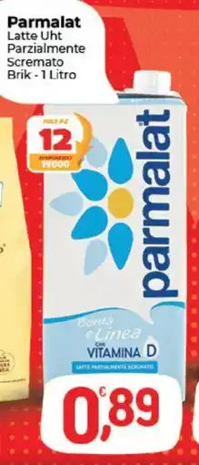 Crai Parmalat Latte Uht Parzialmente Scremato offerta
