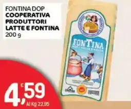 Crai Fontina Dop Cooperativa Produttori Latte e Fontina offerta