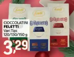 Crai Cioccolatini Feletti offerta