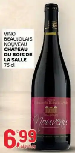 Crai Vino Beaujolais Nouveau Château du Bois de la Salle offerta