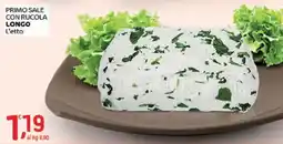 Crai Primo sale con rucola lungo offerta
