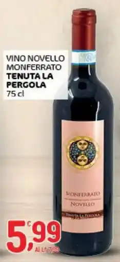 Crai Vino Novello Monferrato Tenuta La Pergola offerta