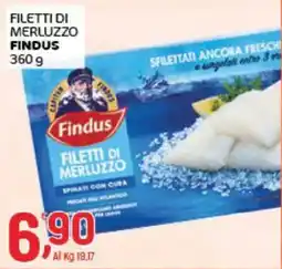 Crai Filetti di merluzzo Findus offerta