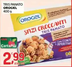 Crai Sfizi croccanti tris panato Orogel offerta