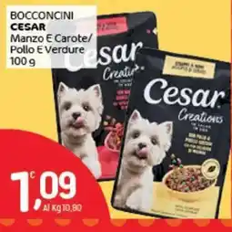 Crai Bocconcini Cesar Manzo E Carote/Pollo E Verdure offerta