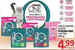 Crai Crocchettini gatto Purina One offerta