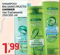 Crai Shampoo/balsamo fructis garnier offerta