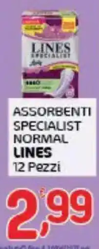 Crai Assorbenti Specialist Normal Lines offerta