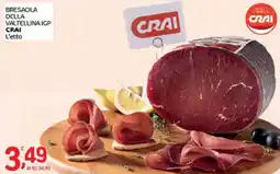 Crai Bresaola della Valtellina IGP Crai offerta