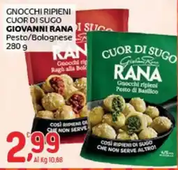 Crai Gnocchi ripieni cuor di sugo rana offerta
