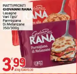 Crai Parmigiana di Melanzane Giovanni Rana offerta