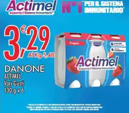 Crai Actimel Danone offerta