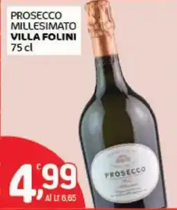 Crai Prosecco Millesimato Villa Folini offerta