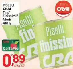 Crai Piselli Crai offerta