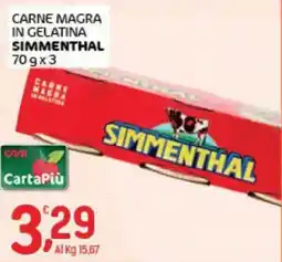 Crai Carne magra in gelatina Simmenthal offerta
