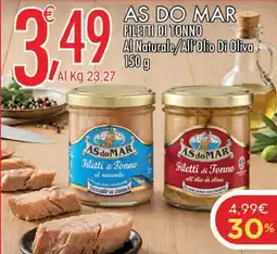 Crai AS do MAR Filetti di Tonno offerta