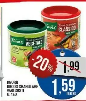 Sigma Brodo granulare classico 150 g(ml) offerta