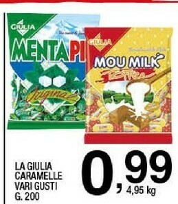 Sigma Caramelle offerta