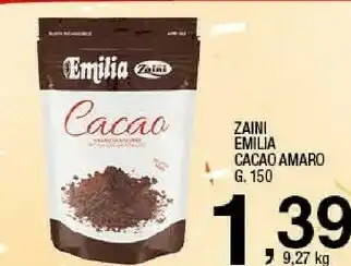 Sigma Sigma - cacao amaro in polvere offerta