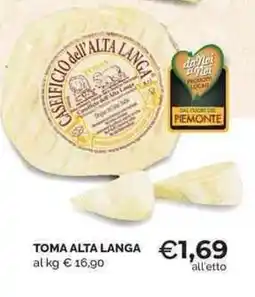 Mercatò Local Toma Alta Langa offerta