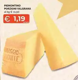 Mercatò Local Piemontino porzioni valgrana offerta