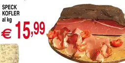 Centro Oceano Speck Kofler offerta