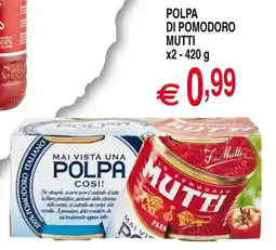 Centro Oceano Polpa di pomodoro Mutti offerta