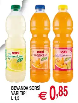 Centro Oceano Bevanda Sorsì offerta