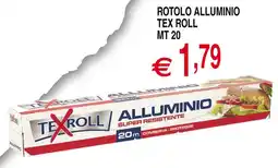Centro Oceano Rotolo Alluminio Tex Roll offerta