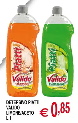 Centro Oceano Detersivo Piatti Valido Limone/ Aceto offerta