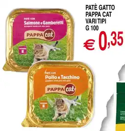 Centro Oceano Paté gatto Pappa cat offerta