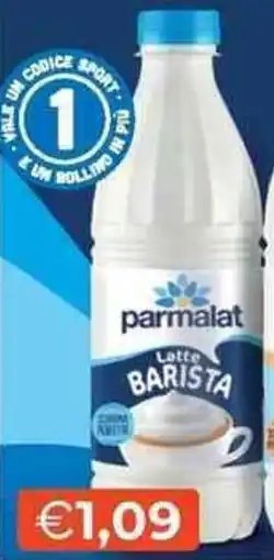 Mercatò Latte Barista Parmalat offerta