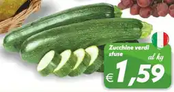 Iper Super Conveniente Zucchine verdi sfuse offerta