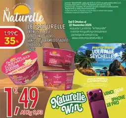 Crai Le naturelle cremoso a base di albume d'uovo vaniglia/caramello salato/ cioccolato offerta
